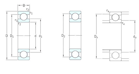 Rodamiento 61902 SKF