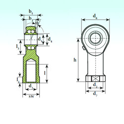 Rodamiento TSF 50 BB ISB