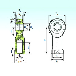 Rodamiento TSF 20 BB-O ISB