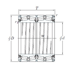 Rodamiento 4TRS530A KOYO