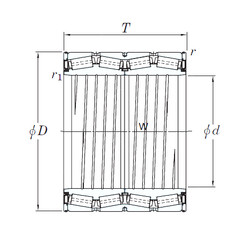 Rodamiento 4TRS19D KOYO