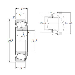 Rodamiento 4T-LM104947A/LM104911 NTN