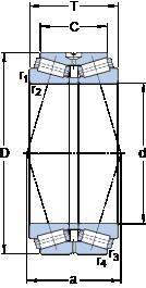 Rodamiento 614609 SKF