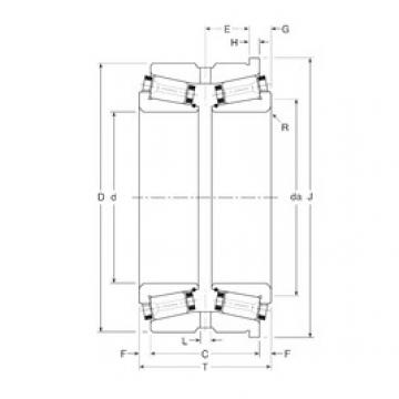 Rodamiento 74025/74052H Gamet