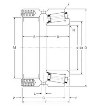 Rodamiento 70030/70062P Gamet