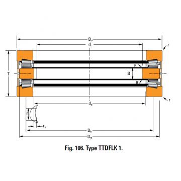 Bearing T12100F Thrust Race Double