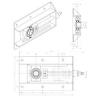 Rodamiento UST203+WB SNR