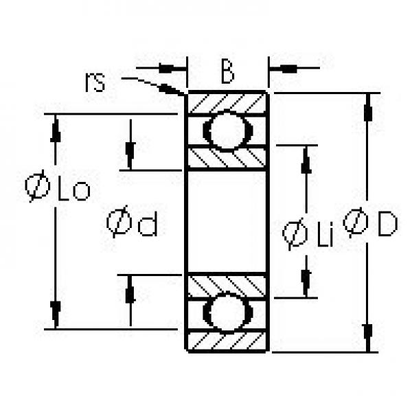 Rodamiento 636H AST #1 image