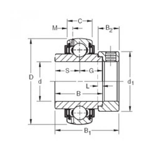 Rodamiento GN107KLLB Timken #1 image