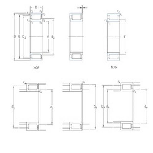 Rodamiento NCF2228V SKF #1 image