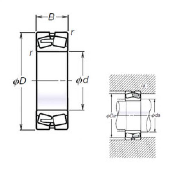 Rodamientos TL23168CAE4 NSK #1 image