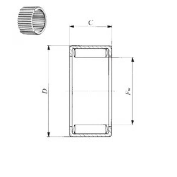 Rodamiento YB 1112 IKO #1 image