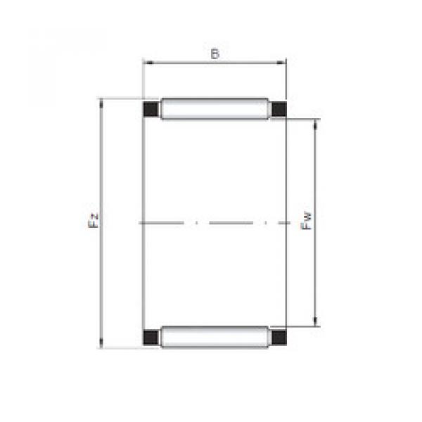 Rodamiento K26x31x13 CX #1 image