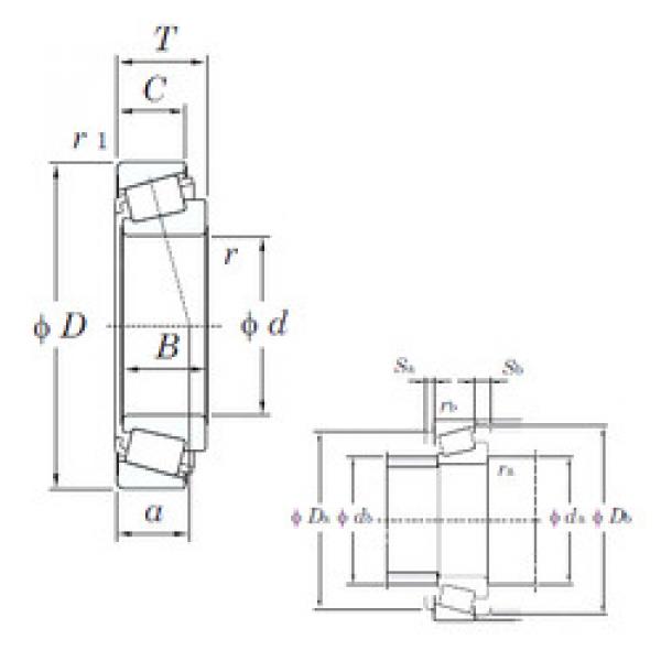 Rodamiento 56425R/56662 KOYO #1 image