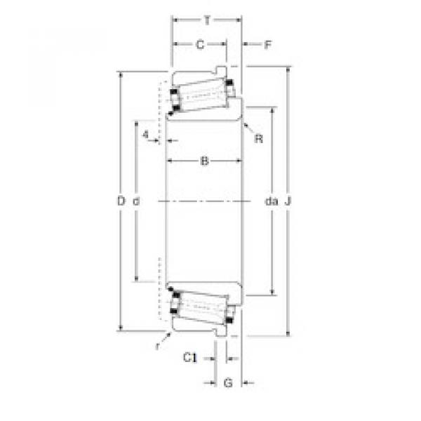 Rodamiento 80033X/80068C Gamet #1 image