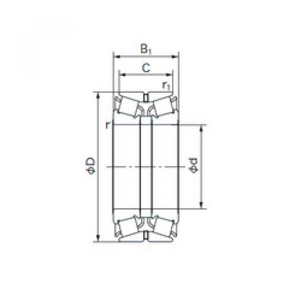 Rodamiento 60KBE22 NACHI #1 image