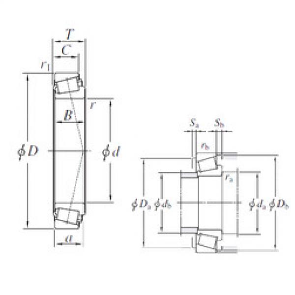 Rodamiento 67391/67322 KOYO #1 image