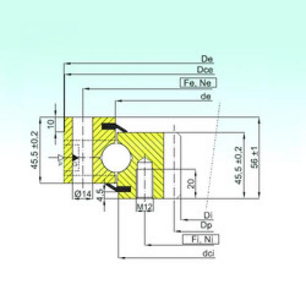 Rodamiento ZB1.20.0544.201-2SPTN ISB #1 image