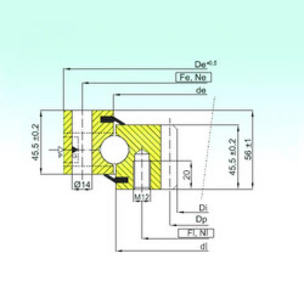 Rodamiento ZB1.20.0414.200-1SPTN ISB #1 image