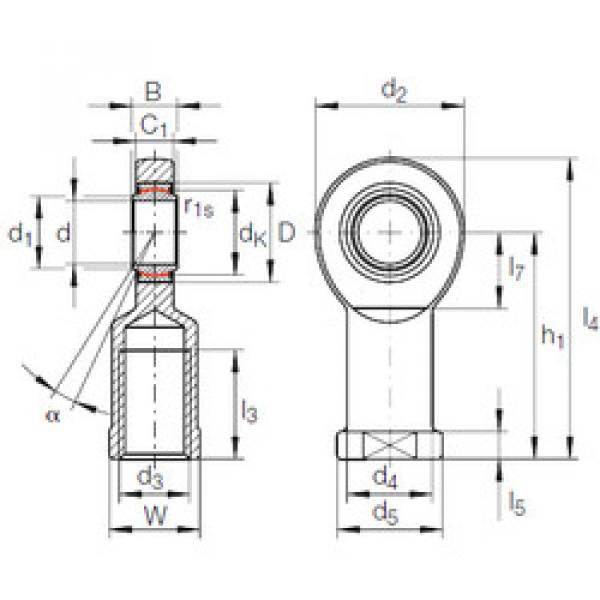 Rodamiento GIR 10 UK INA #1 image