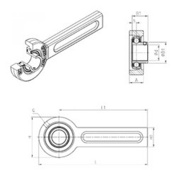 Rodamiento USSP209 SNR #1 image