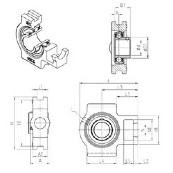 Rodamiento UST205 SNR #1 image