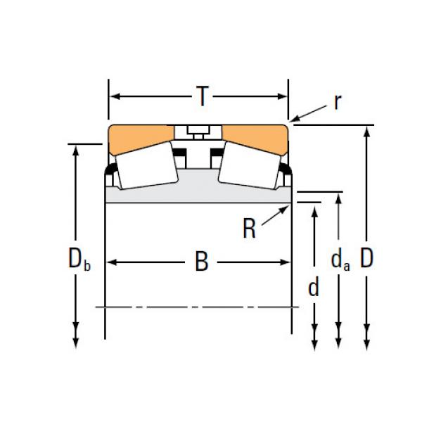 Bearing EE128114D 128161 #1 image